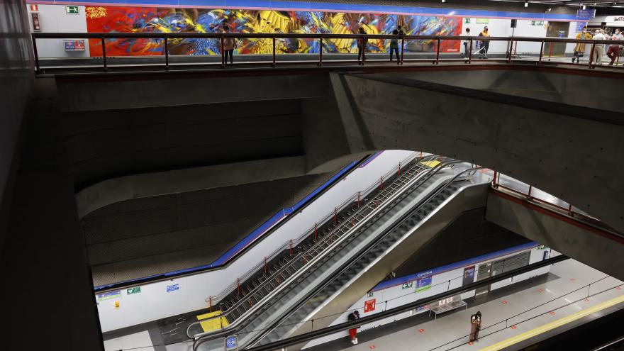 Texto Alternativo: La Comunidad de Madrid destina más de 27 millones al mantenimiento de 770 escaleras mecánicas de Metro