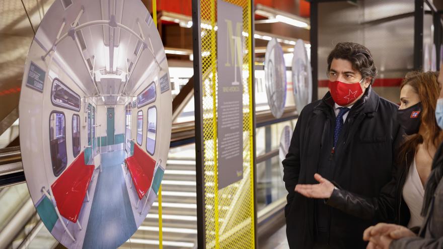 Texto Alternativo: La Comunidad de Madrid la Comunidad presenta una exposición que redescubre los espacios históricos de Metro