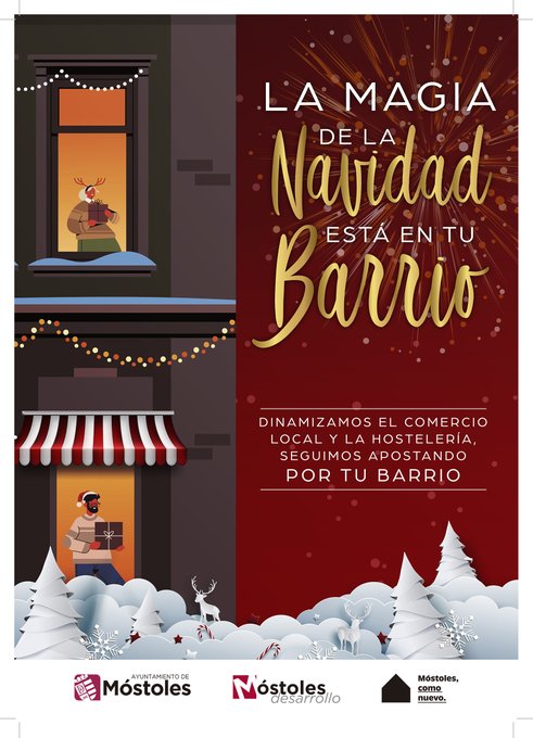 Texto Alternativo: La campaña La magia de la Navidad está en tu barrio deja cerca de 125.000 euros en el comercio y la hostelería local