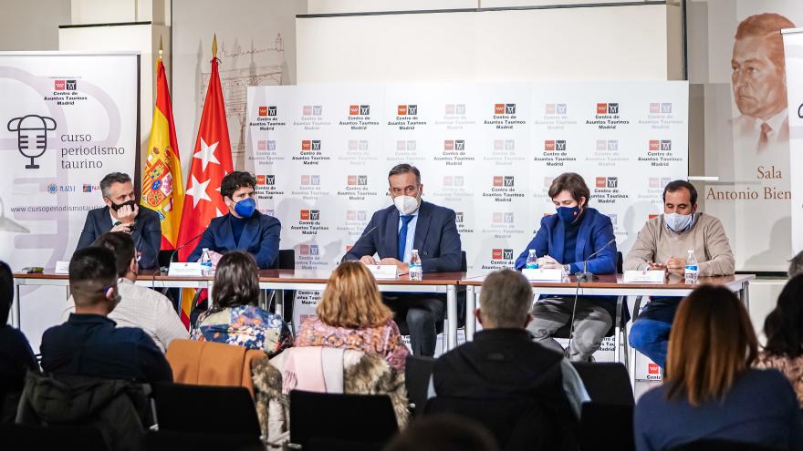 Texto Alternativo: La Comunidad de Madrid colabora en la segunda edición del Curso Práctico de Periodismo y Comunicación Taurina