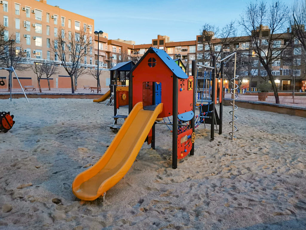 Texto Alternativo: Getafe destina 1.153.200 euros para renovar los parques infantiles y áreas biosaludables