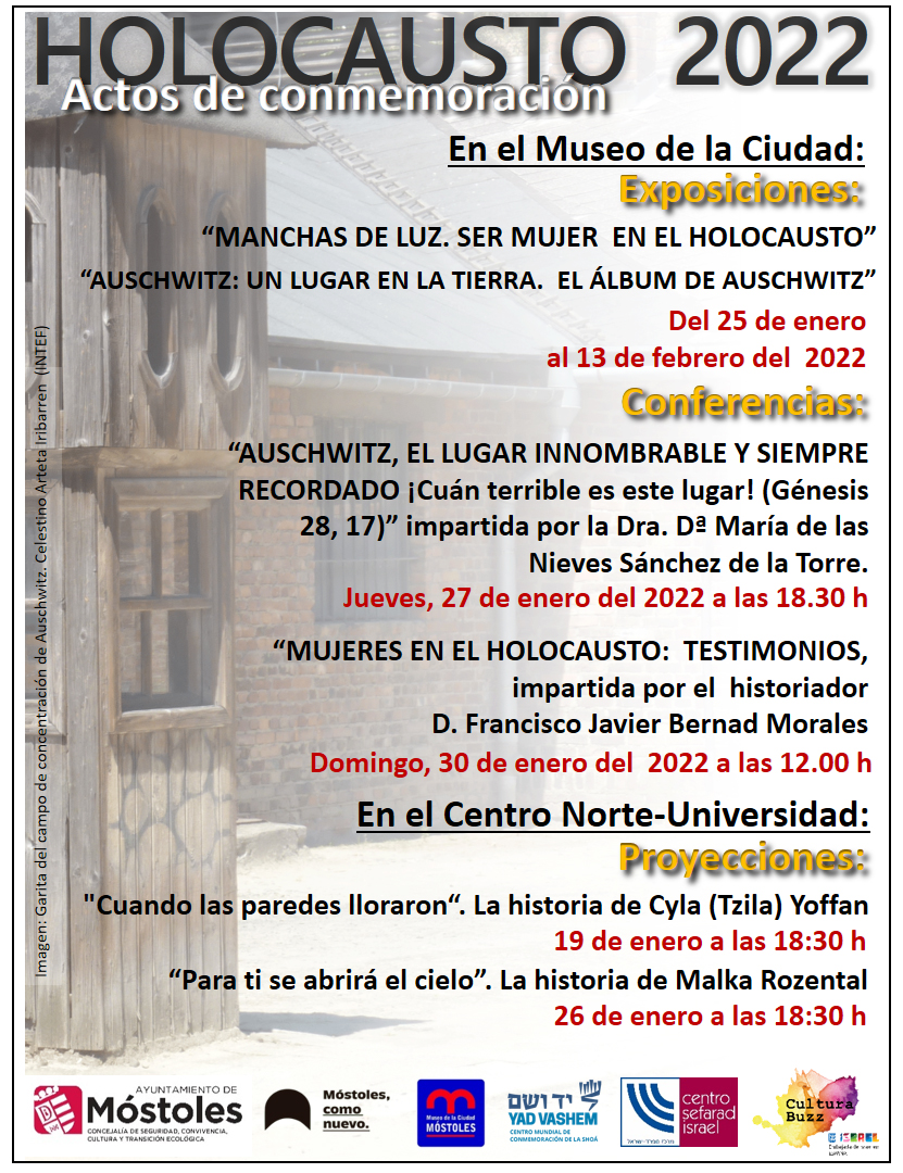 Texto Alternativo: Arrancan los actos por el 77 aniversario de la liberación del campo de concentración de Auschwitz-Birkenau