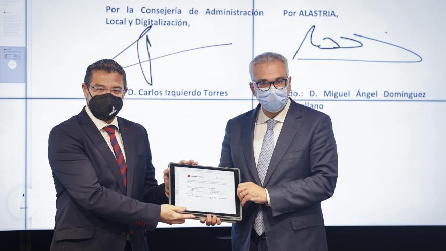 Texto Alternativo: La Comunidad de Madrid incorpora la tecnología blockchain a su proceso de transformación digital