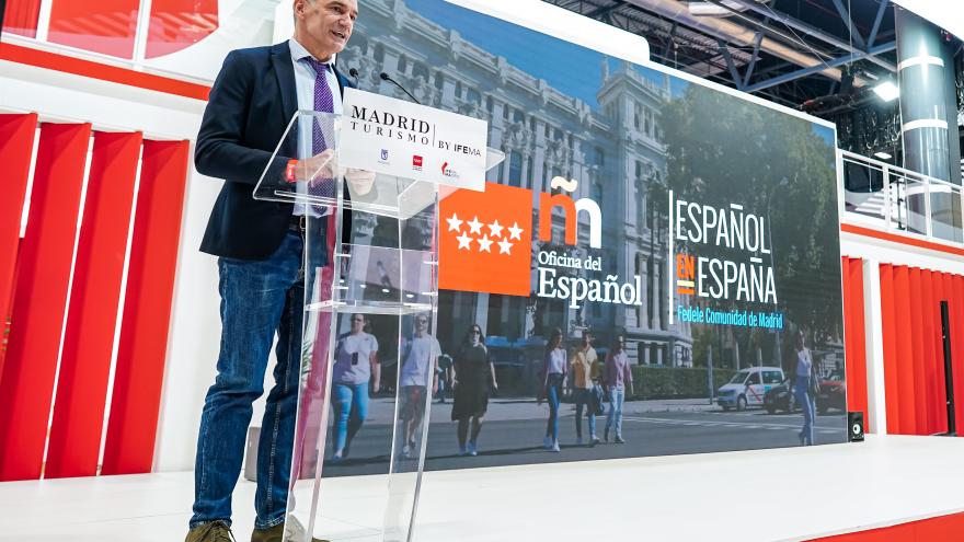 Texto Alternativo: La Comunidad de Madrid intensificará sus acciones para atraer a la región más estudiantes de español