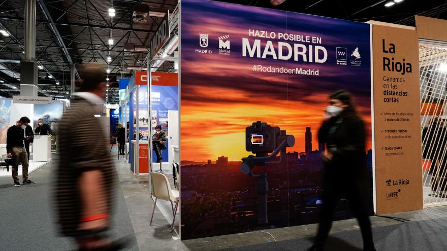 Texto Alternativo: La Comunidad de Madrid se la Comunidad de Madrid presenta como un gran plató de rodajes en FITUR SCREEN 2022