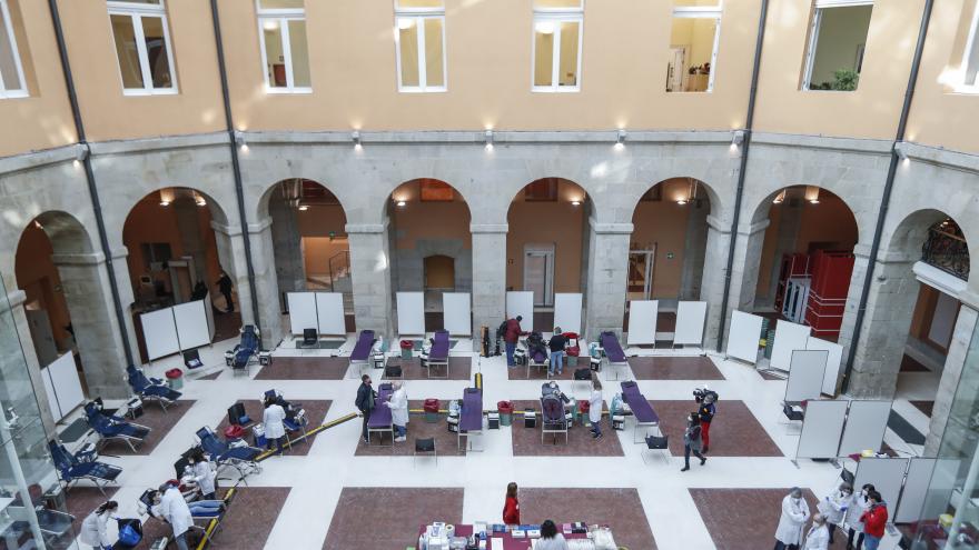Texto Alternativo: La Comunidad de Madrid consigue su objetivo en el Maratón simultáneo de donación de sangre con 5.093 extracciones en tres días