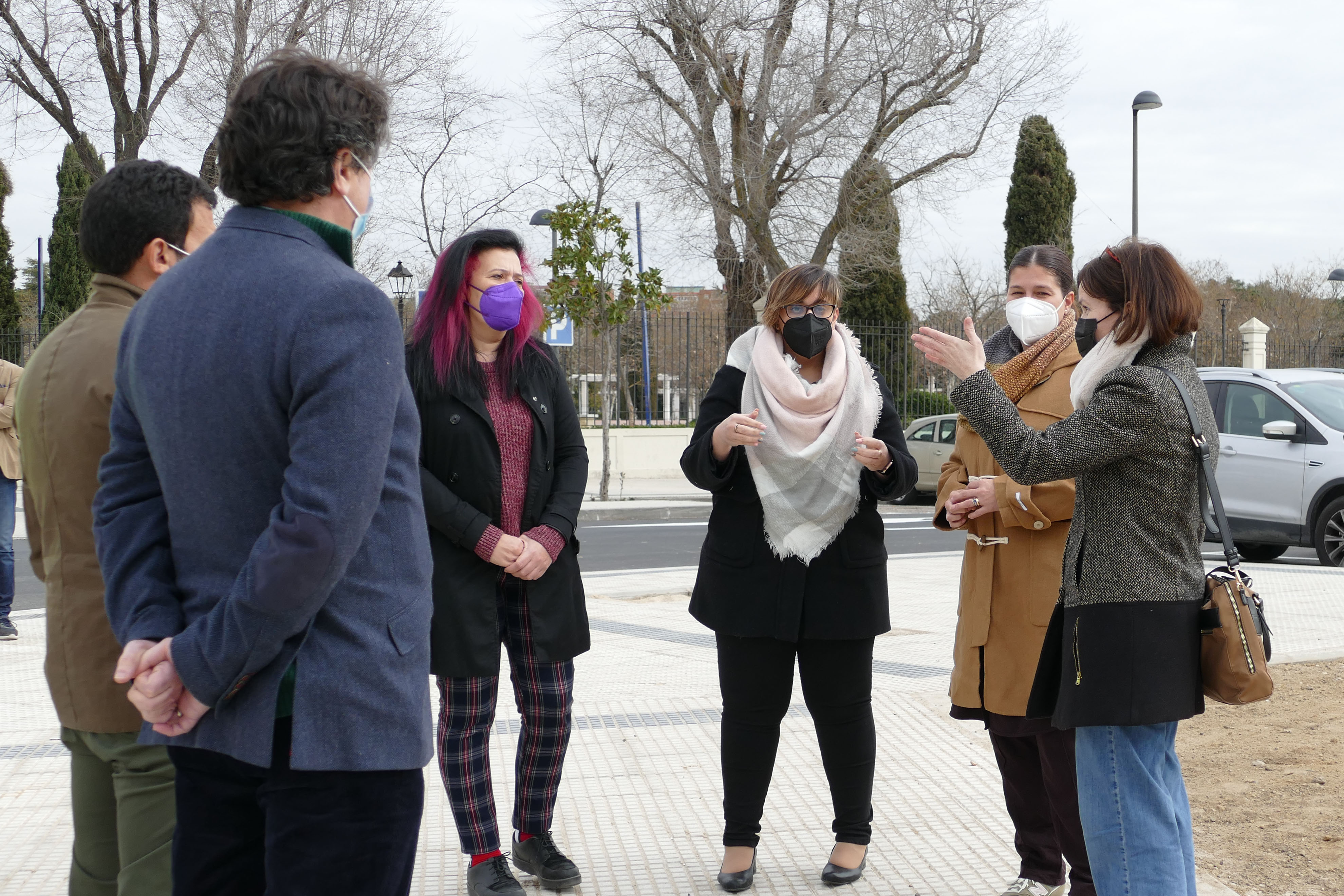 Texto Alternativo: Finalizan las obras de mejora de la confluencia de la calle Larra con Benito Pérez Galdós