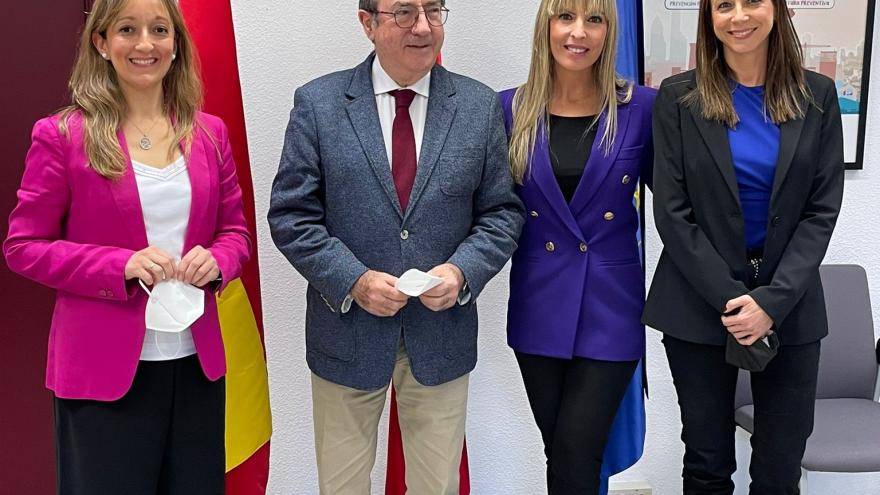 Texto Alternativo: El IRSST recibe a Federico Durán, Mención Honorífica en la IV Edición de los Reconocimientos y Menciones en PRL