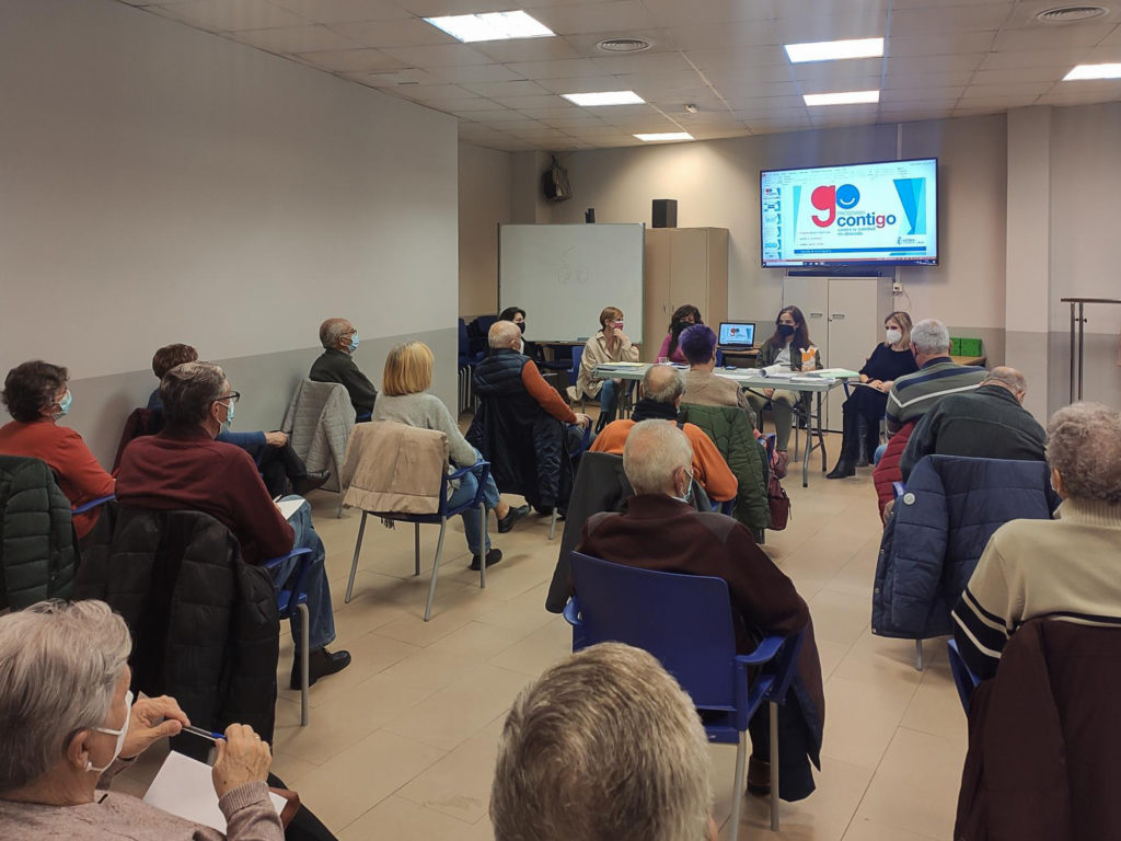Texto Alternativo: Getafe hace un llamamiento a colaborar contra la soledad no deseada