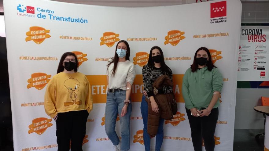 Texto Alternativo: Los estudiantes del IES Benjamín Rúa consiguieron 50 nuevos donantes de médula