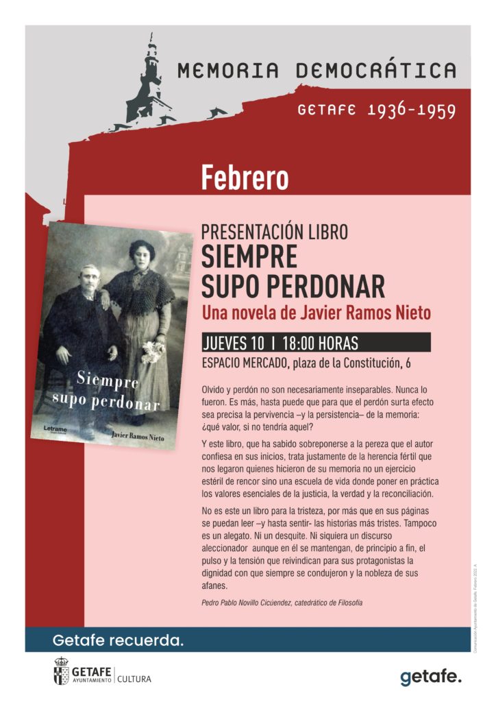 Texto Alternativo: Getafe ofrece una amplia programación cultural en torno a la Memoria Democrática