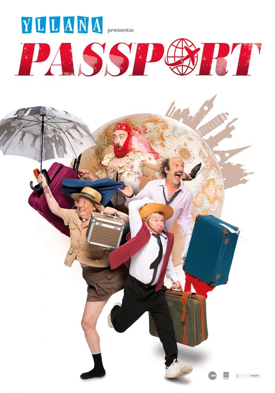 Texto Alternativo: La compañía de teatro Yllana vuelve a llenar el Teatro Centro con su nuevo espectáculo ‘Passport’
