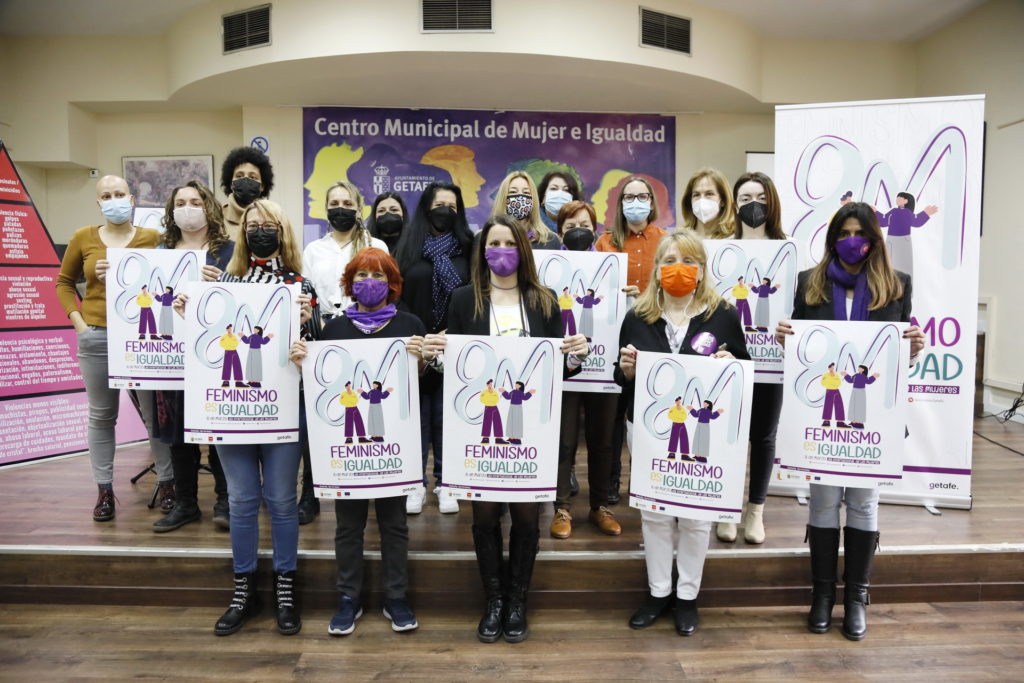 Texto Alternativo: Getafe quiere desenmascarar la manipulación sobre el feminismo este 8 de marzo