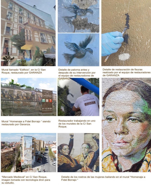 Texto Alternativo: Navalcarnero participará en un proyecto de investigación de tecnología de conservación para pinturas murales exteriores