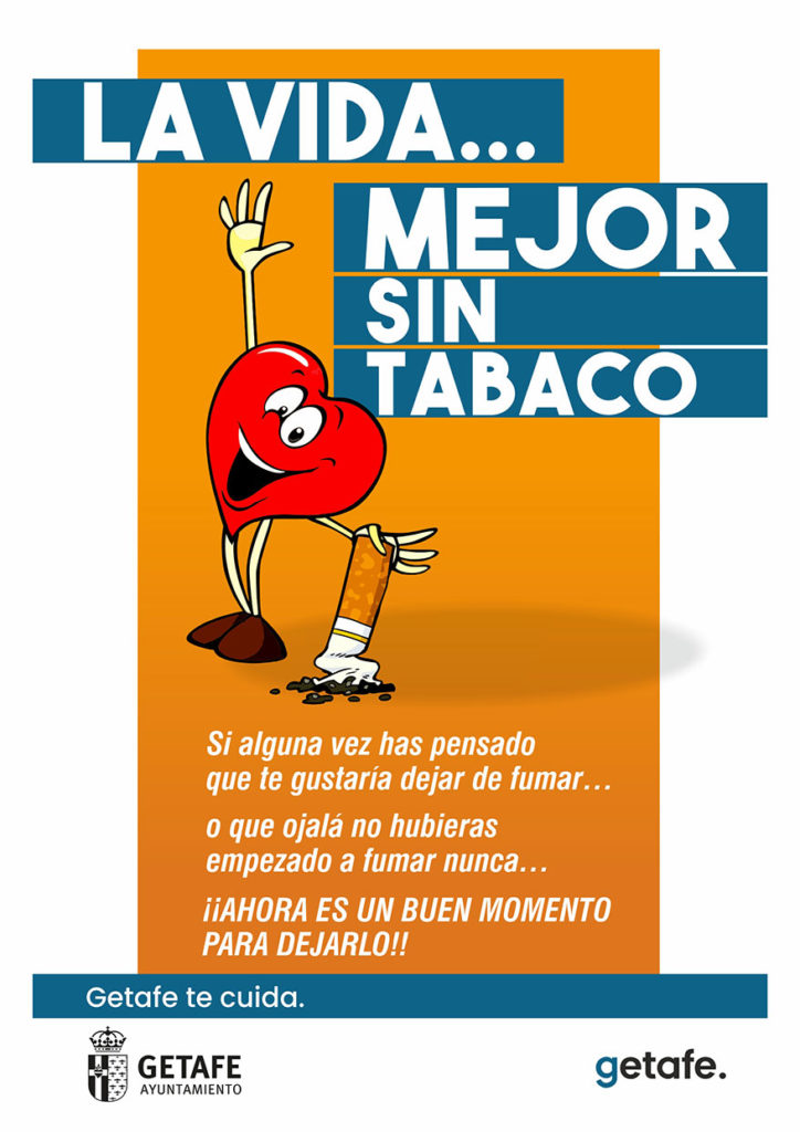 Texto Alternativo: Getafe lanza una campaña contra el tabaco
