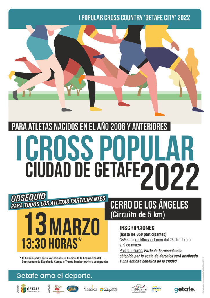 Texto Alternativo: El Cerro de los Ángeles acogerá la celebración del ‘I Cross Popular Ciudad de Getafe’