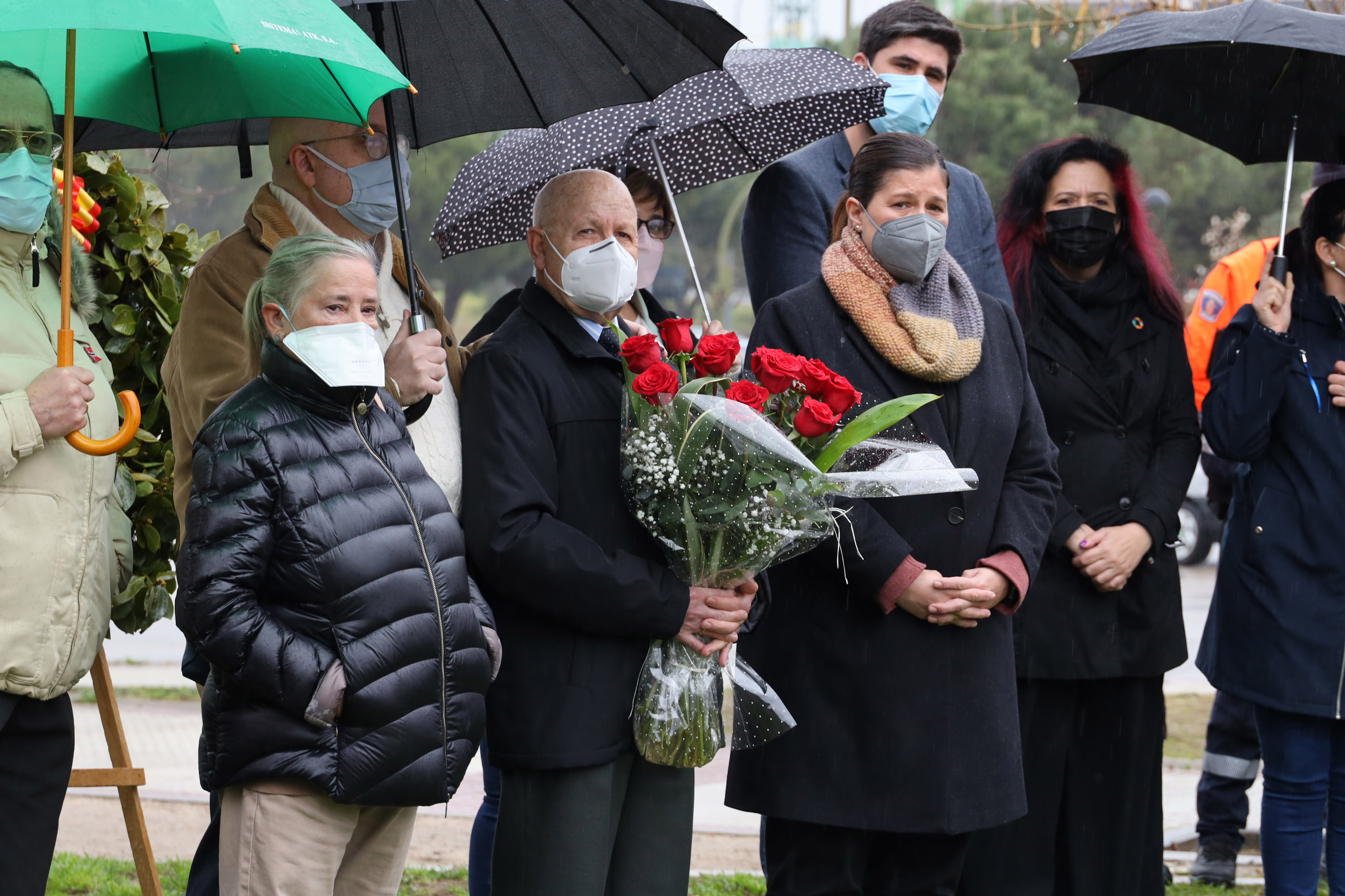 Texto Alternativo: Móstoles rinde homenaje a las víctimas del terrorismo del 11-M