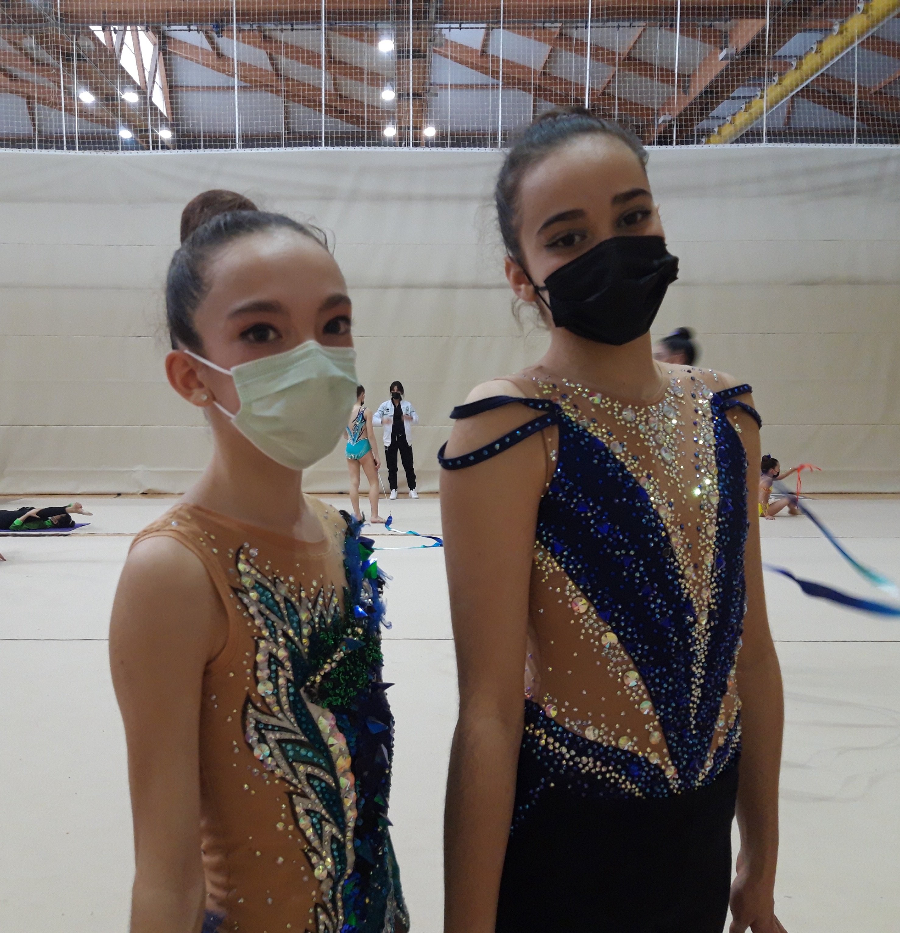 Texto Alternativo: El Club de Gimnasia Rítmica de Móstoles participó en el primer campeonato promocional de la Federación Madrileña