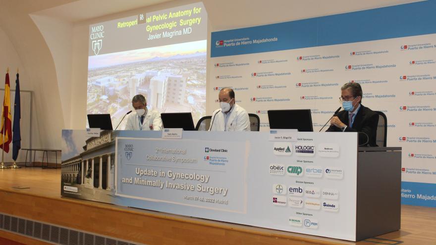 Texto Alternativo: El Hospital Puerta de Hierro Majadahonda organiza el segundo Simposio Internacional sobre Novedades en Ginecología y Cirugía Mínimamente Invasiva