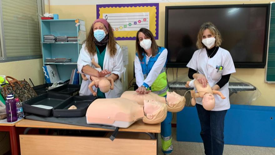 Texto Alternativo: El Centro de Salud Las Olivas reanuda los talleres de Educación para la Salud en la comunidad
