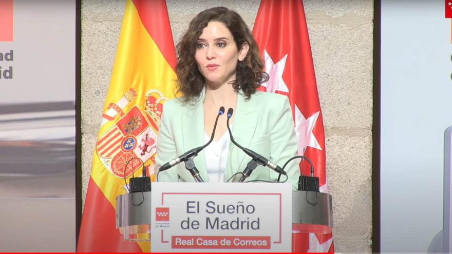 Texto Alternativo: Díaz Ayuso la Comunidad presenta la campaña El sueño de Madrid para reconocer y visibilizar el talento hispano y la capacidad de integración de la Comunidad