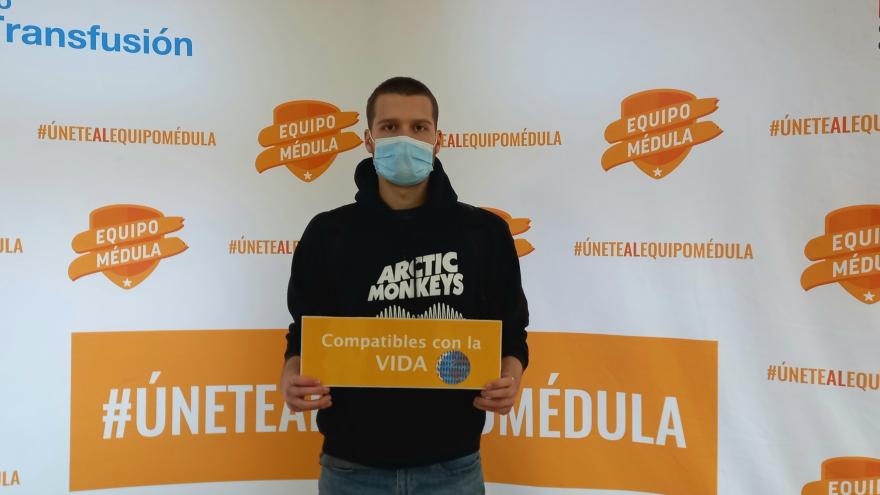 Texto Alternativo: Los estudiantes de la Universidad Complutense podrán registrarse como donantes de médula