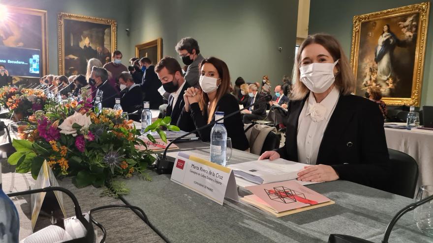 Texto Alternativo: La Comunidad de Madrid implanta un sistema de protección del patrimonio histórico durante la intervención de los servicios de emergencia