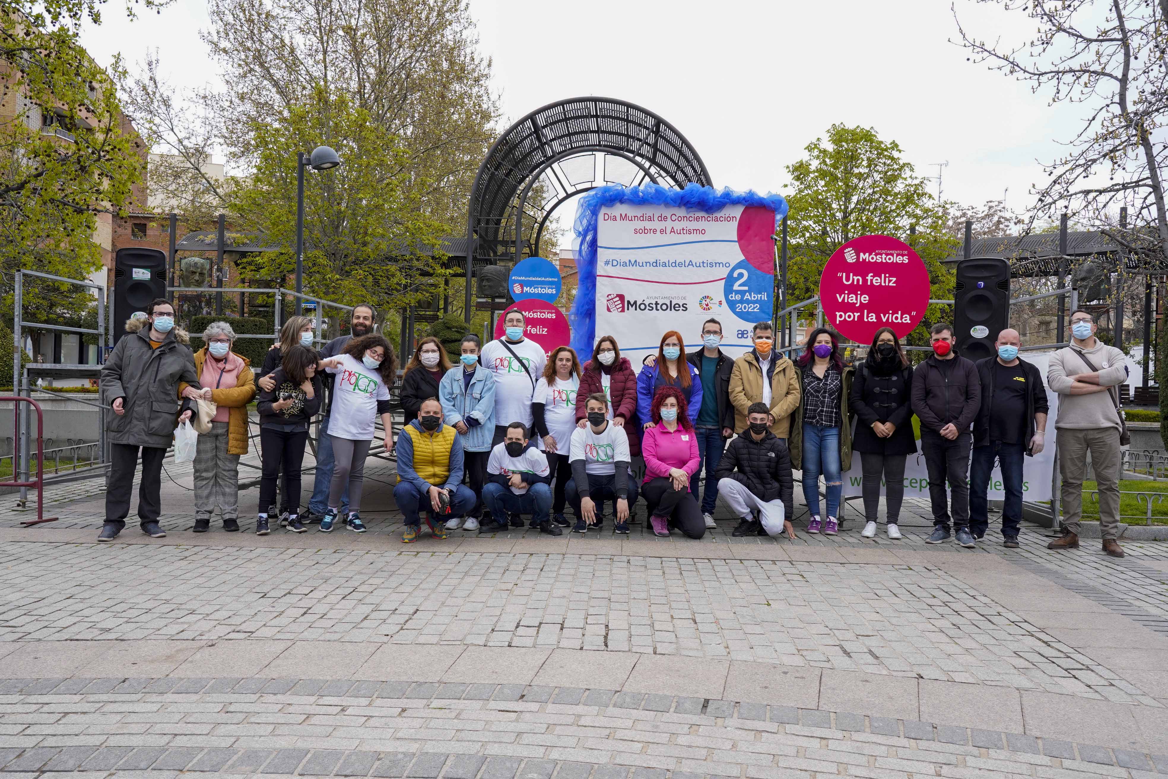 Texto Alternativo: Jornada solidaria en Móstoles para recaudar fondos para el autismo