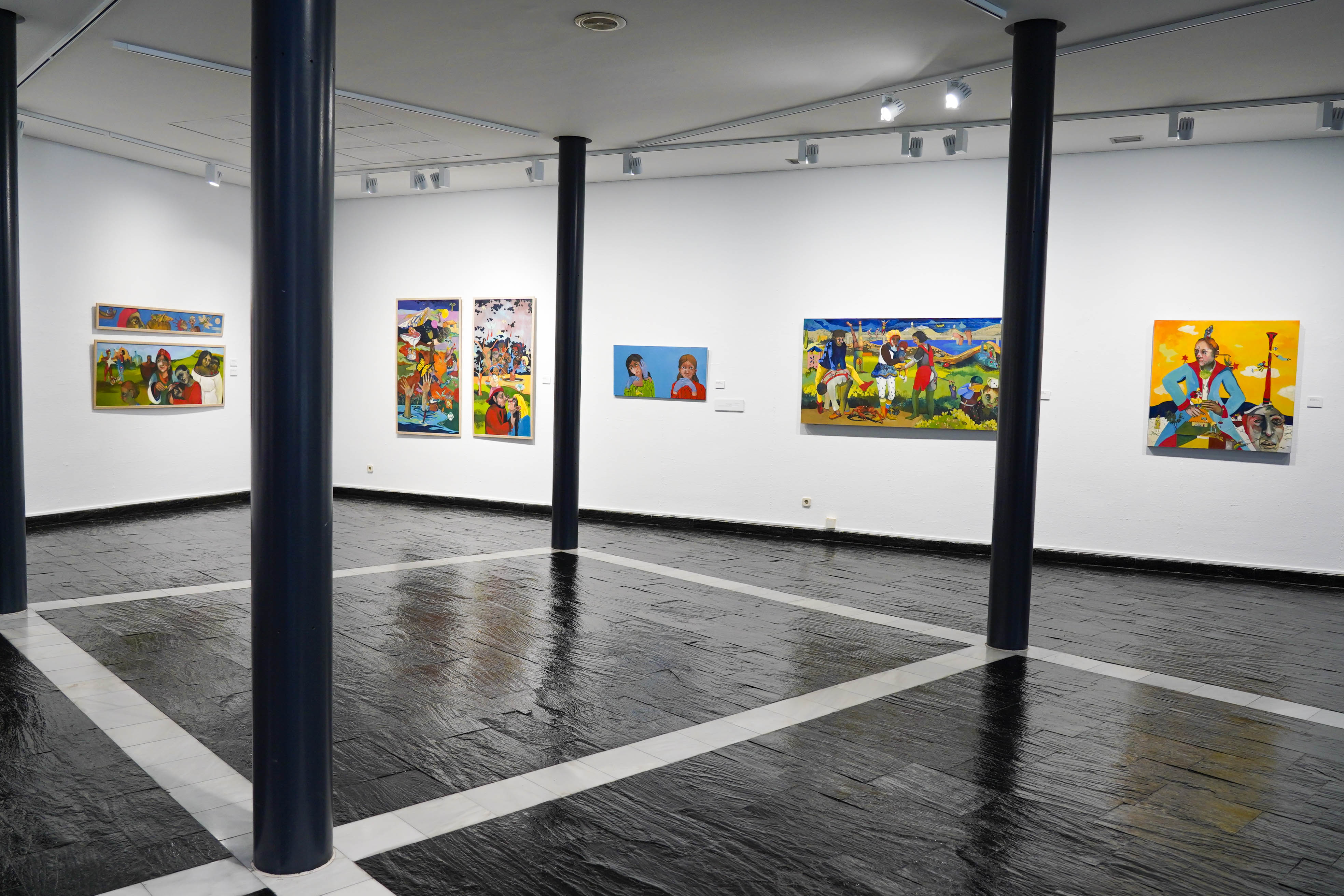 Texto Alternativo: La pintora María Balibrea expone Desde el columpio en el Centro Cultural Villa de Móstoles