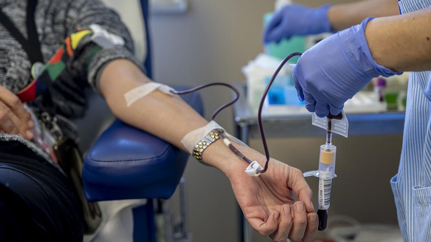 Texto Alternativo: El Hospital Gregorio Marañón celebra una nueva edición del maratón de donación de sangre