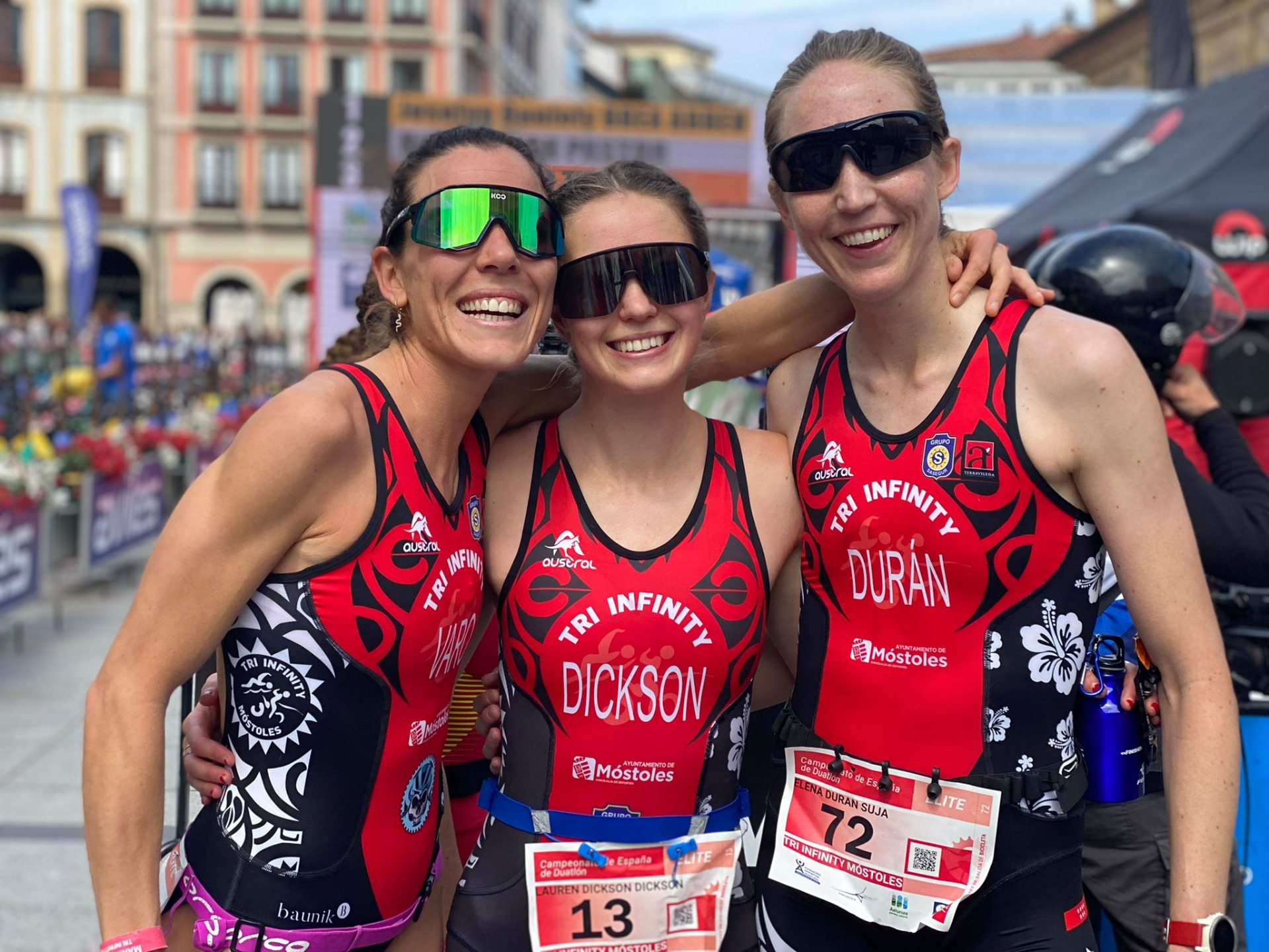 Texto Alternativo: El Club Tri Infinity Móstoles brilló en la última prueba de la temporada de duatlón disputada en Avilés