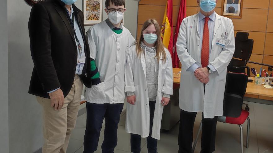 Texto Alternativo: El programa de Formación para Personas con Capacidades Diferentes del Hospital Universitario de La Princesa cumple cinco años