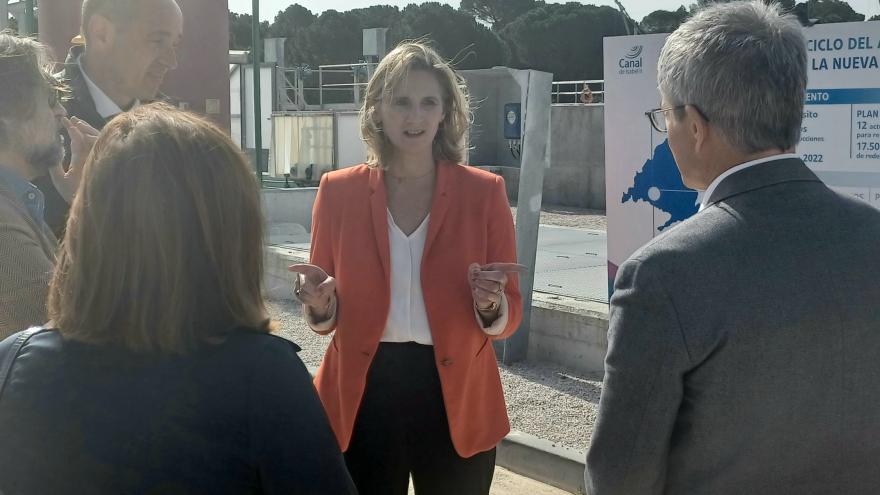 Texto Alternativo: La Comunidad de Madrid invierte más de 17 millones en la red de agua de Sevilla la Nueva