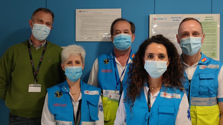 Texto Alternativo: El SUMMA 112, comprometido con la seguridad de sus profesionales