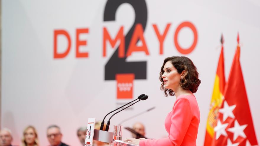 Texto Alternativo: Díaz Ayuso reivindica a Madrid en el 2 de Mayo como “la España necesaria” y “de todos” por encima de “divisiones y enfrentamientos”