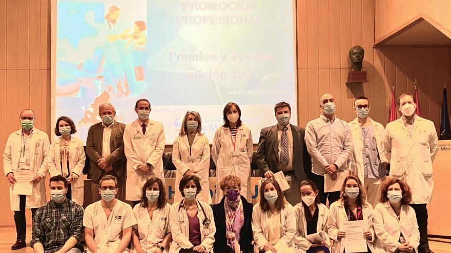 Texto Alternativo: El Hospital de Móstoles premia a 14 profesionales por su trabajo en formación, investigación y gestión
