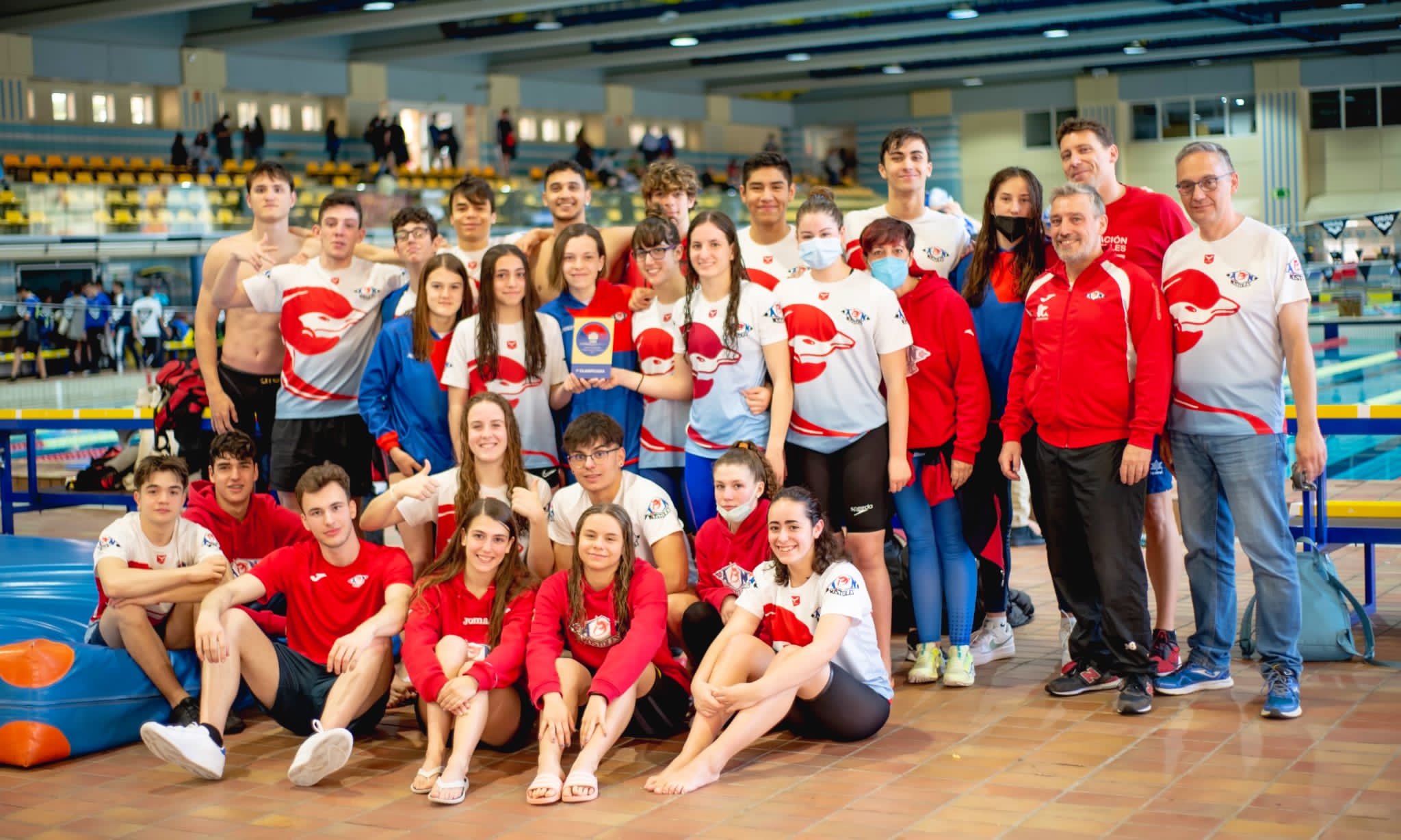 Texto Alternativo: La AD Natación Móstoles en la copa de clubes de primera división