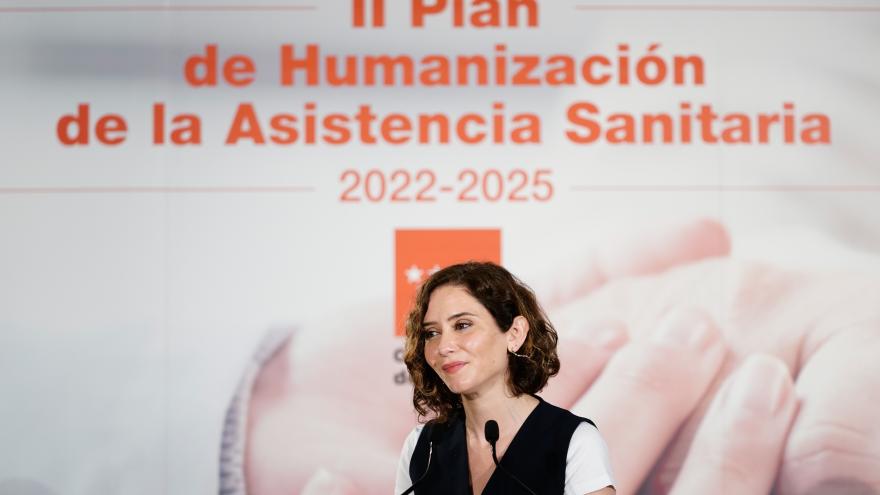 Texto Alternativo: Díaz Ayuso la Comunidad presenta el II Plan de Humanización Sanitaria con más participación de los pacientes y especial atención a salud mental, cronicidad y cuidados al final de la vida
