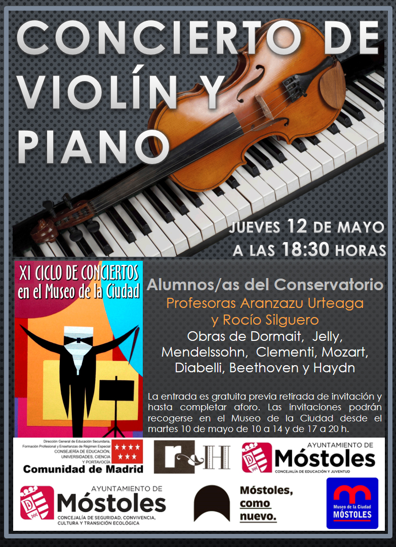 Texto Alternativo: Visitas guiadas, cine, concierto, conferencia y teatro conforman la programación cultural de Móstoles