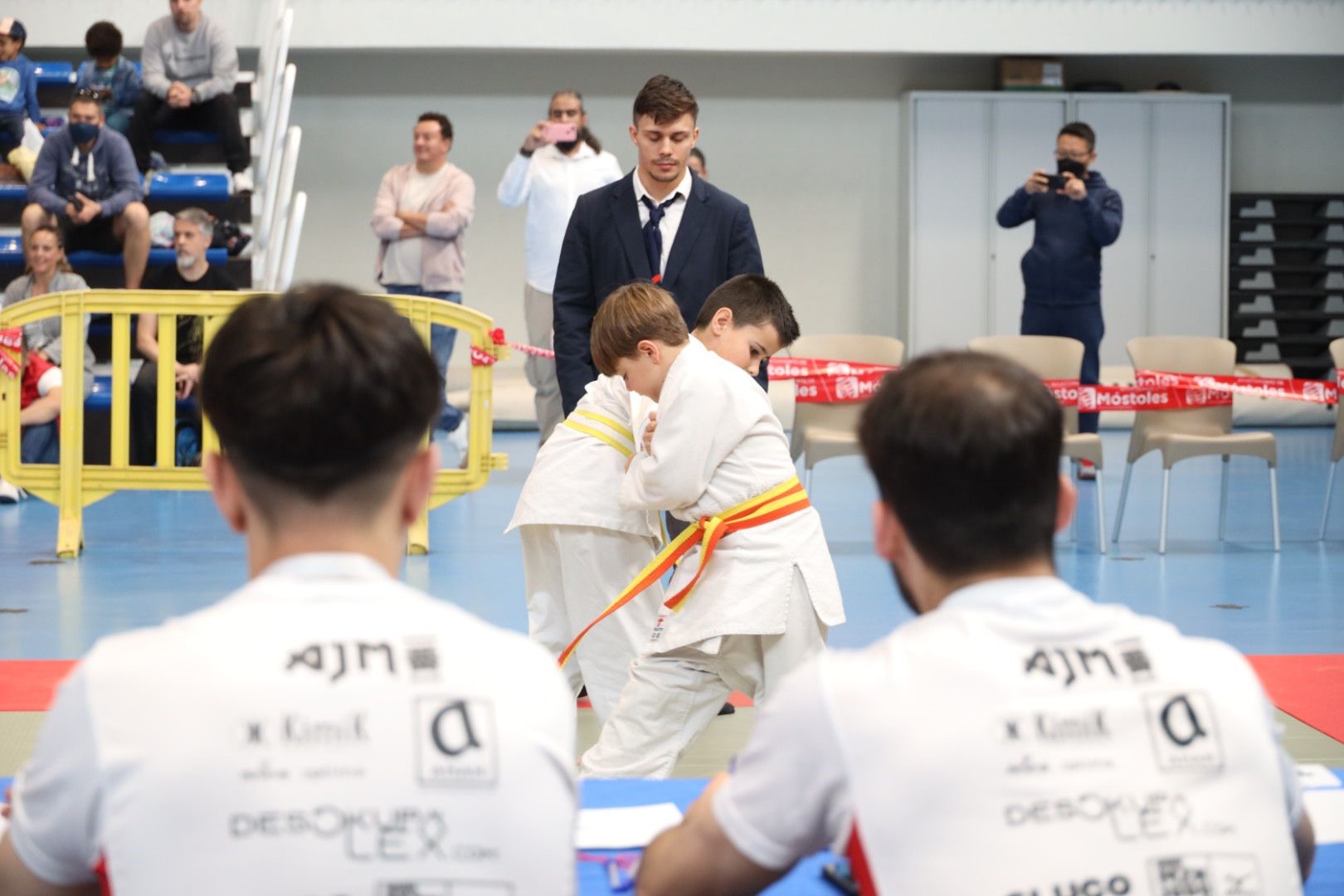 Texto Alternativo: Se celebró una jornada municipal de judo en el Centro Deportivo Rafa Martínez