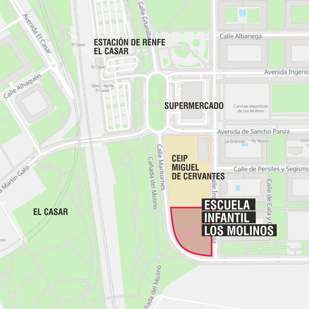 Texto Alternativo: Getafe prepara el proyecto de la Escuela Infantil Municipal de Los Molinos