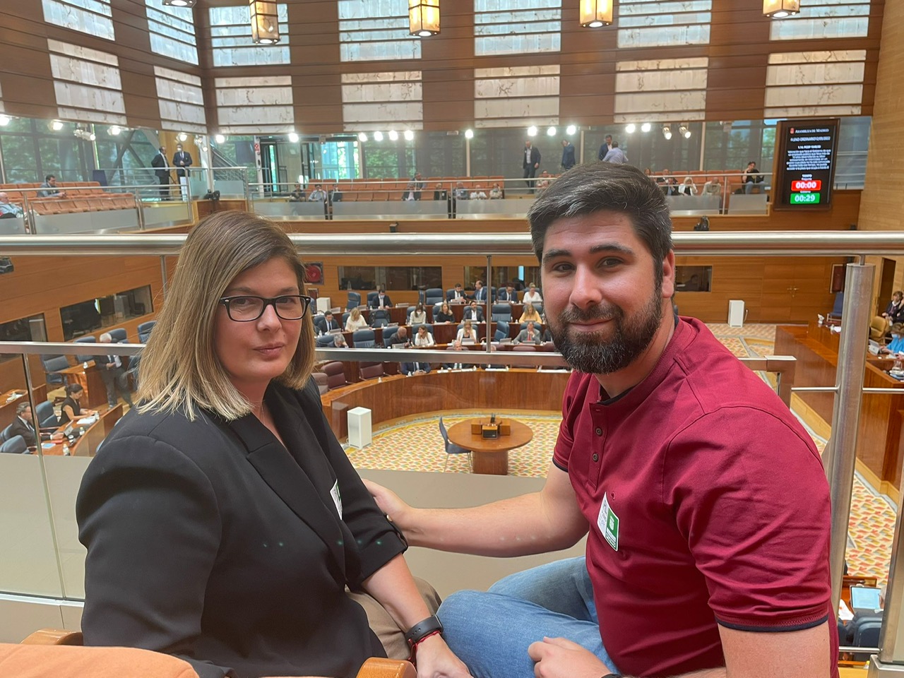 Texto Alternativo: La Alcaldesa Noelia Posse reclama en la Asamblea de Madrid la ampliación de la Línea 10 de metro hasta Móstoles