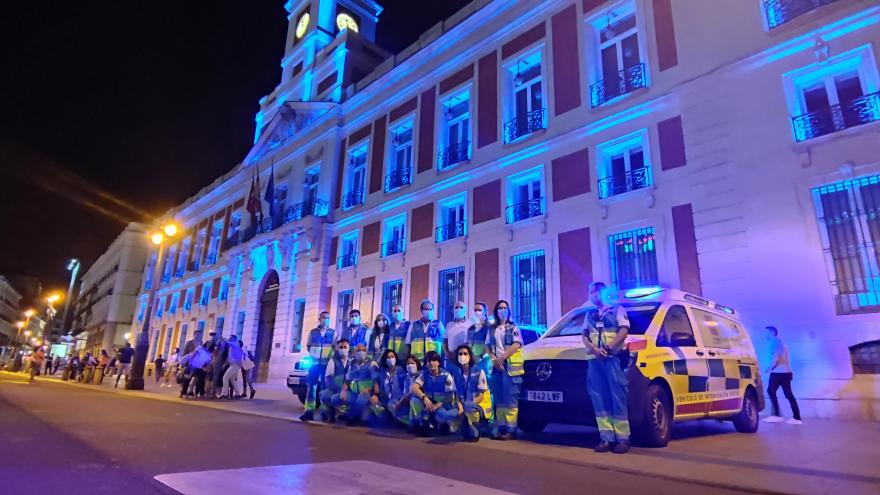 Texto Alternativo: El SUMMA 112 homenajea a las enfermeras de urgencias y emergencias