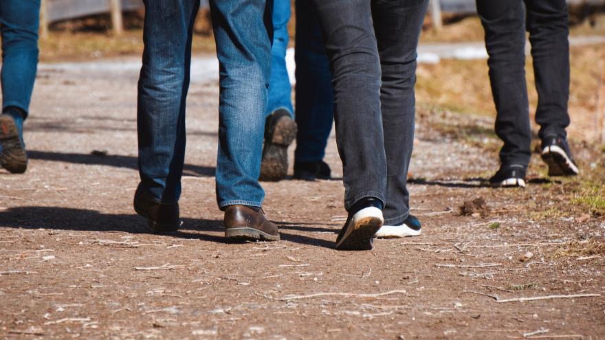 Texto Alternativo: El Centro de Salud Segovia realiza con los usuarios cada semana paseos saludables