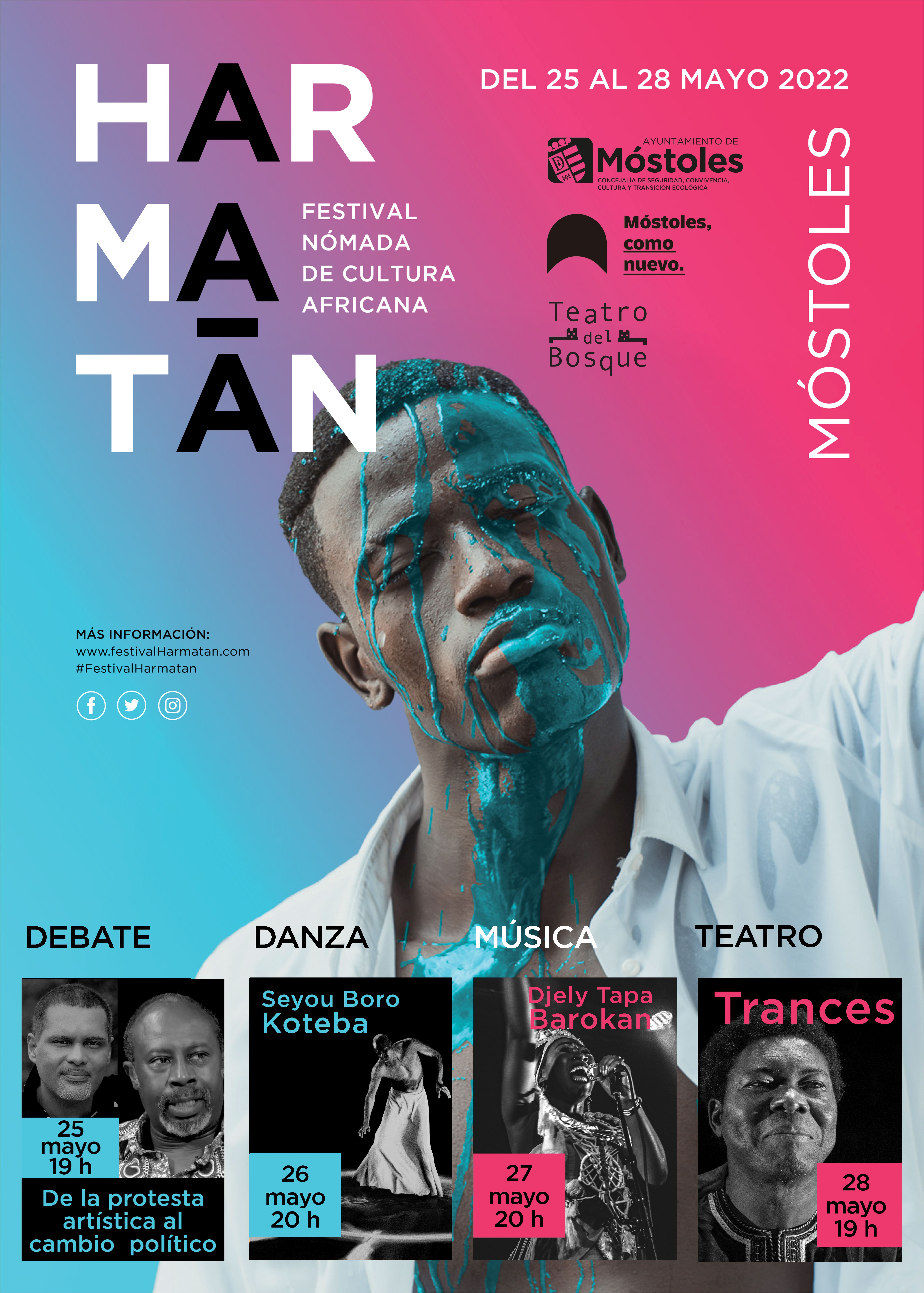 Texto Alternativo: El Festival Nómada de Cultura Africana Harmatán protagoniza la programación cultural de Móstoles