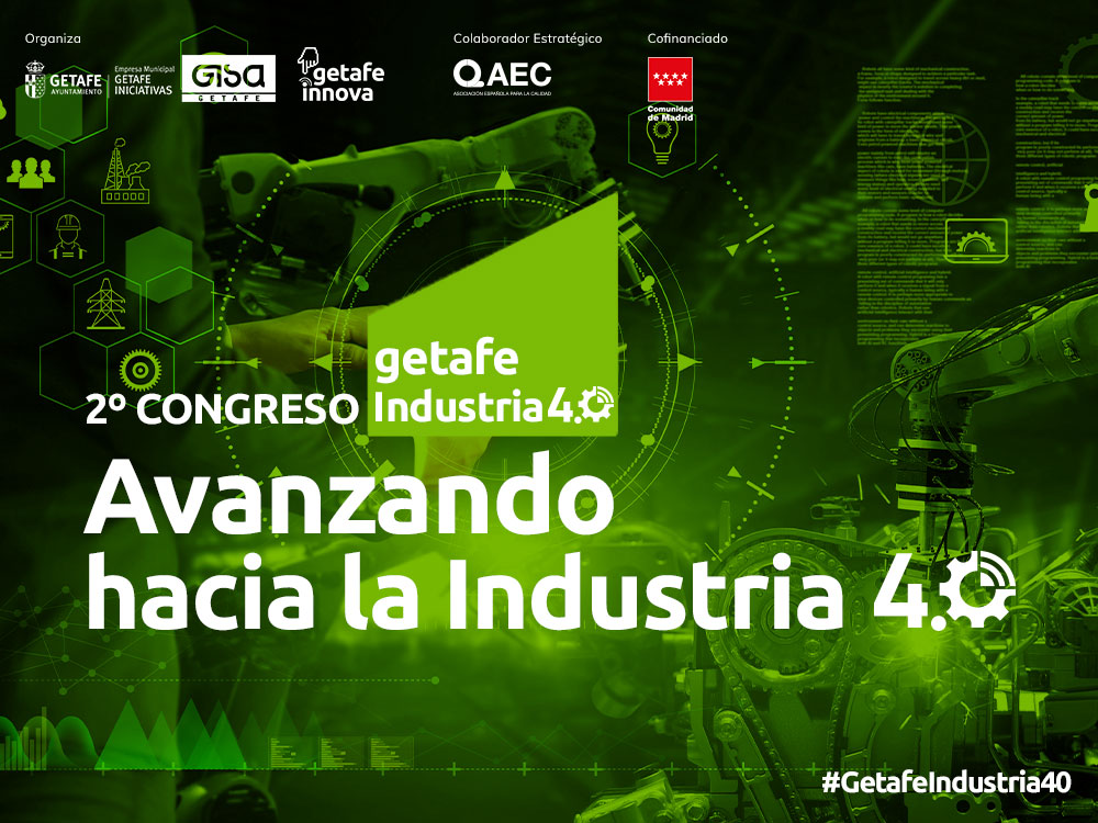 Texto Alternativo: Getafe celebrará el II Congreso Industria 4.0