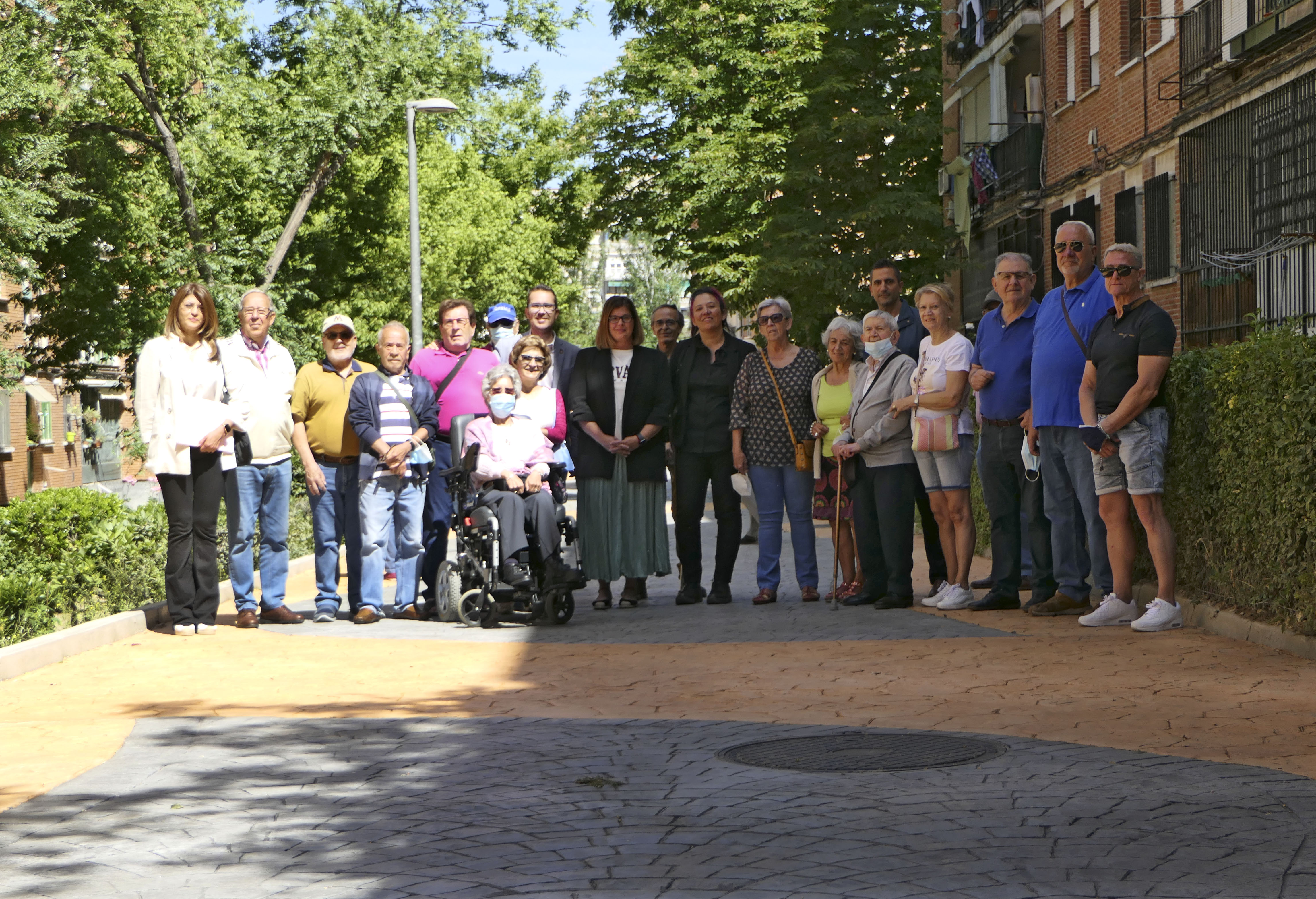 Texto Alternativo: El Gobierno de Móstoles finaliza las obras de la segunda fase de la remodelación y acondicionamiento del barrio de Cerro Prieto
