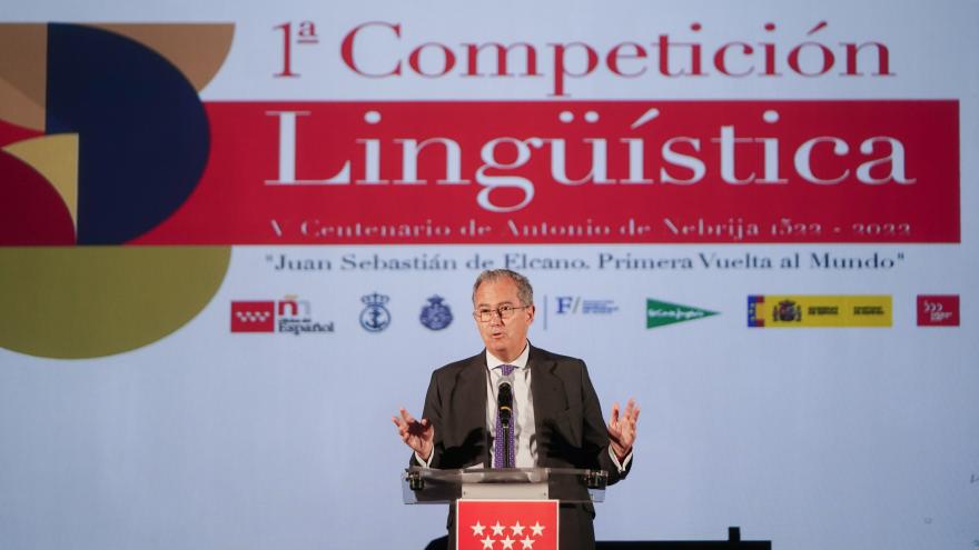 Texto Alternativo: La Comunidad de Madrid premia la excelencia en la comunicación y el uso de la lengua española en la final de la I Competición Lingüística
