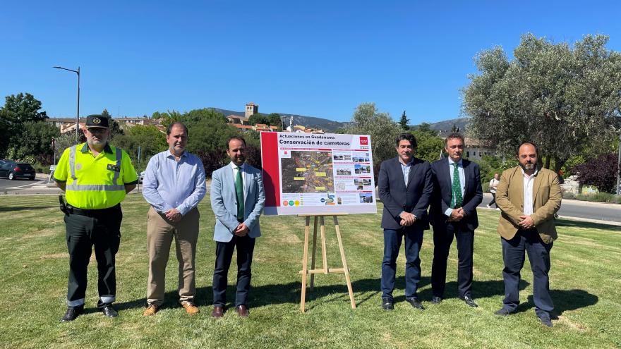 Texto Alternativo: La Comunidad de Madrid finaliza las obras de mejora en tres carreteras autonómicas a su paso por Guadarrama