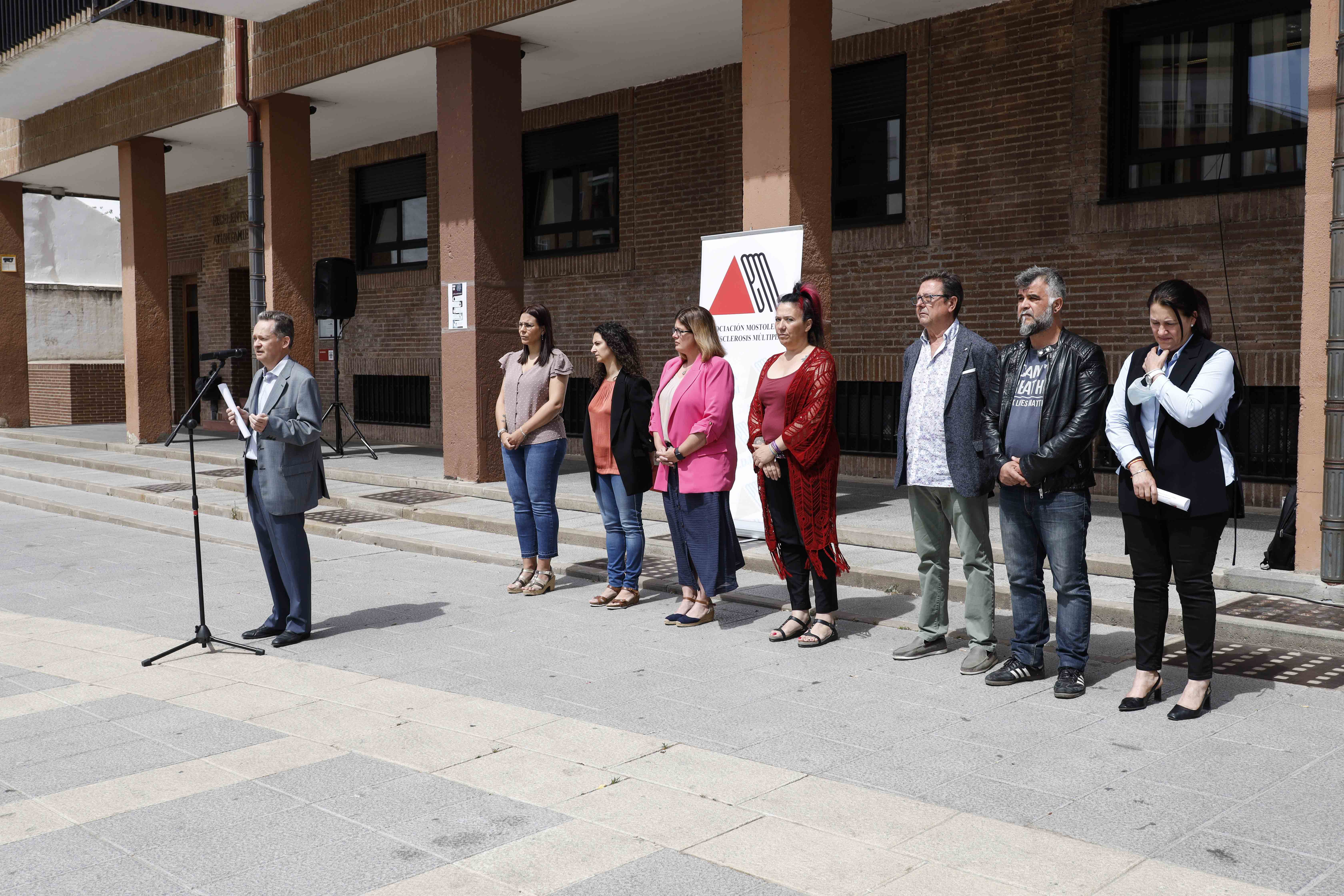 Texto Alternativo: Móstoles conmemora el Día Mundial de la Esclerosis Múltiple